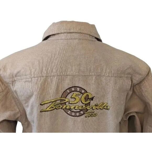 Triumph Motorcycle Jacket Mens Small Bonneville 50th Anniversary T100 1959-2009 - Picture 7 of 16